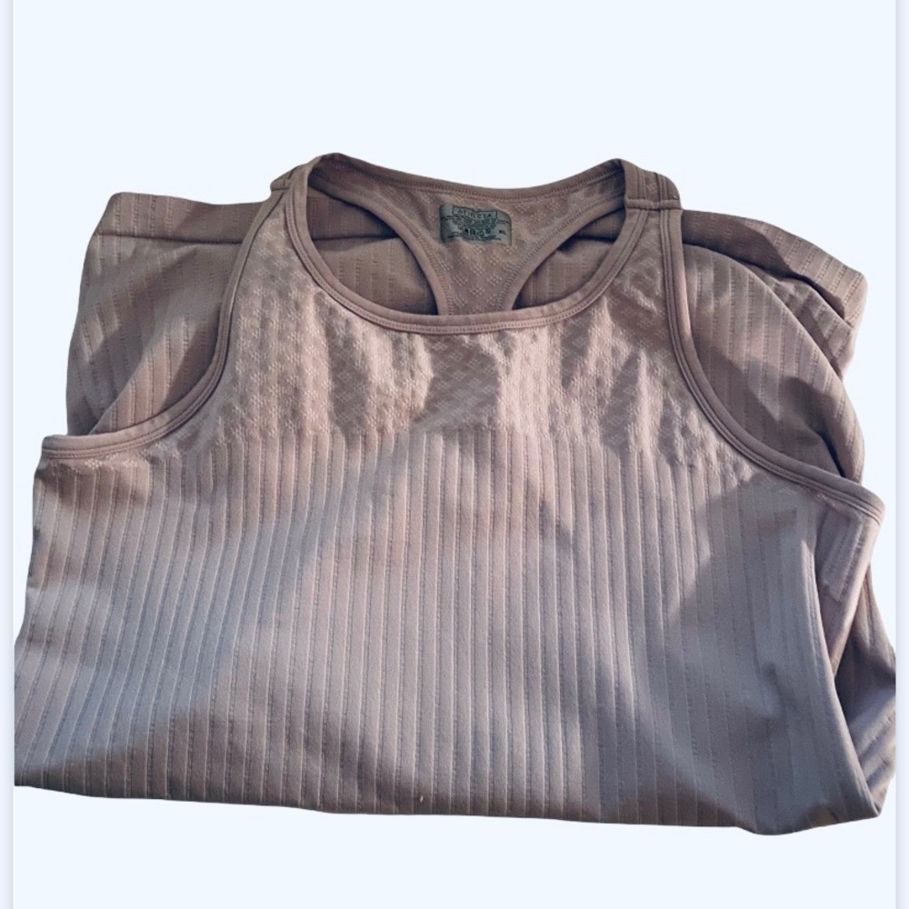 Athleta tank with criss cross back
